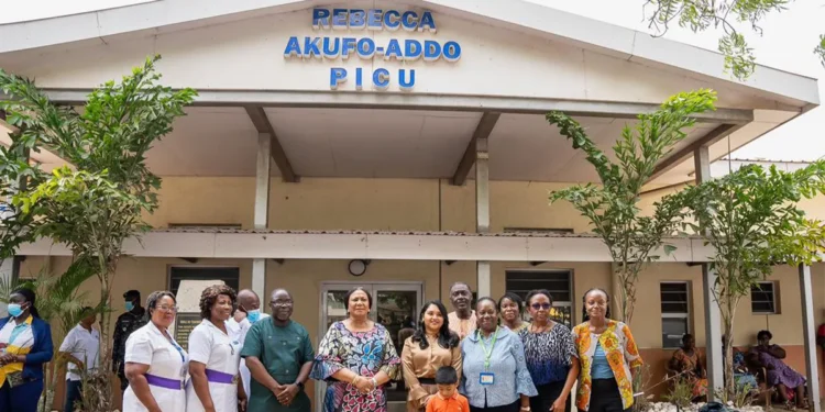 Rebecca Akufo-Addo Paediatric Intensive Care Unit (PICU) improves child healthcare