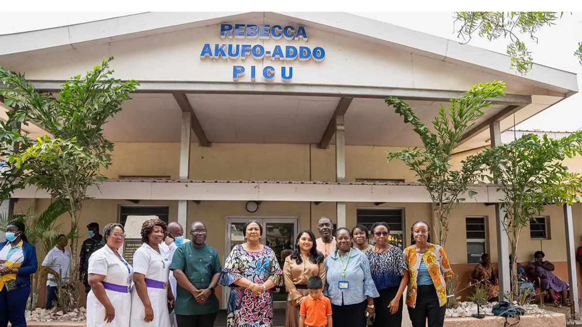 Rebecca Akufo-Addo Paediatric Intensive Care Unit (PICU) improves child healthcare
