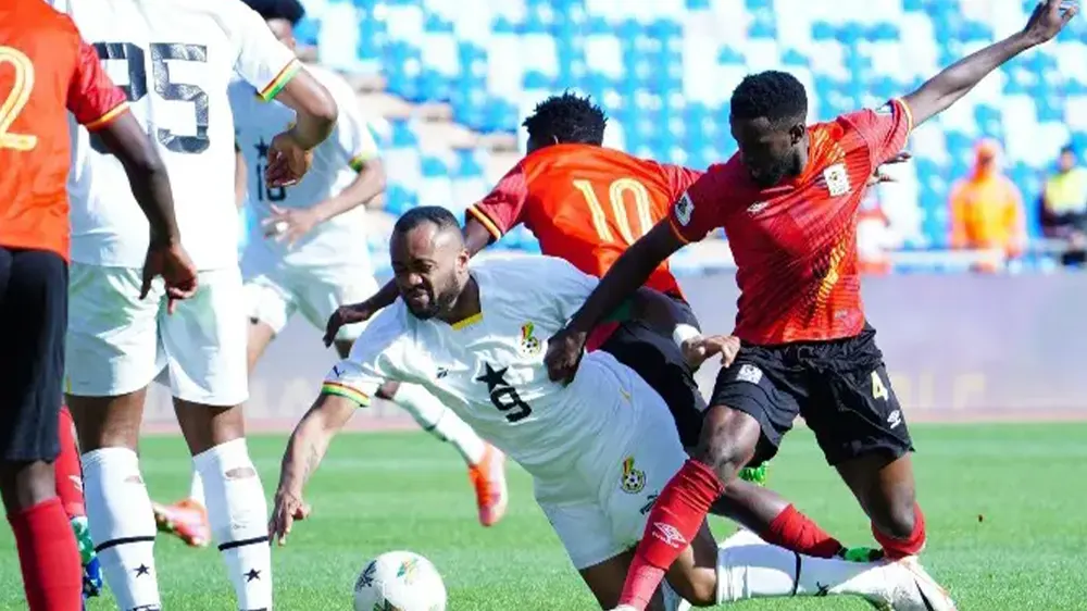 Black Stars 7 times winless with draw against Uganda 