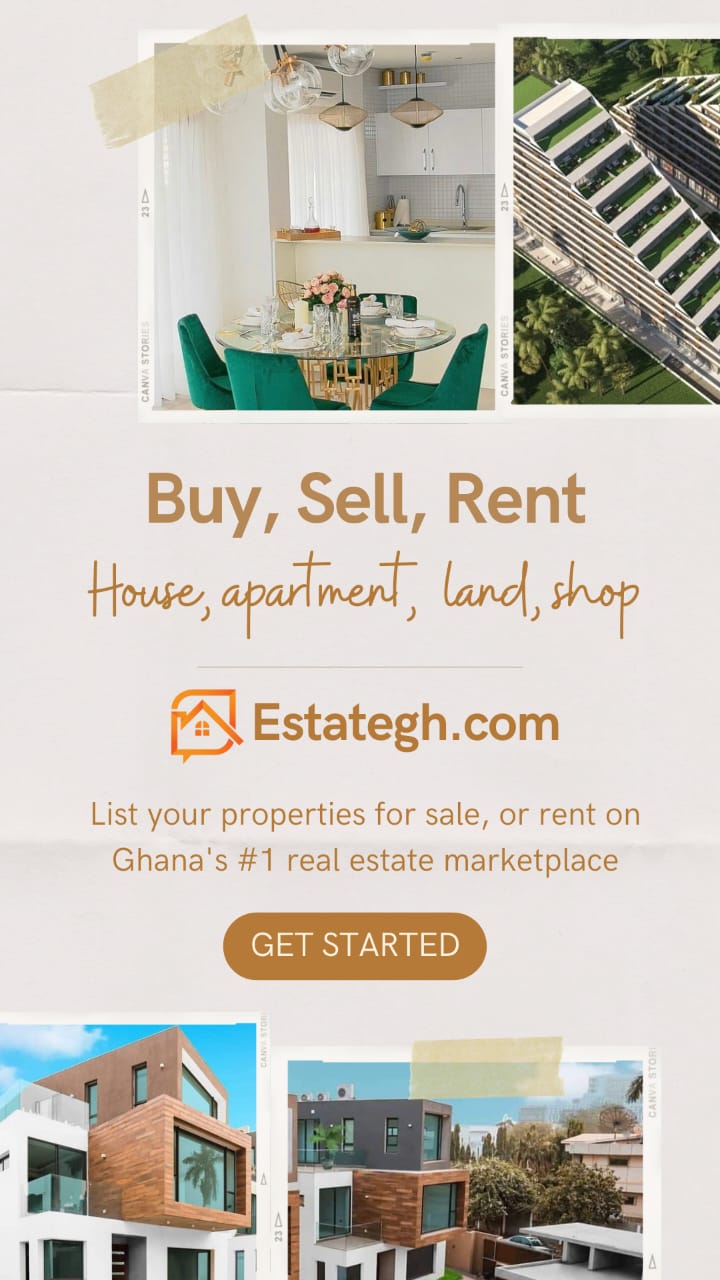 Real Estate Ghana - Buy, sell, rent house, apartment, land, shop Ghana
