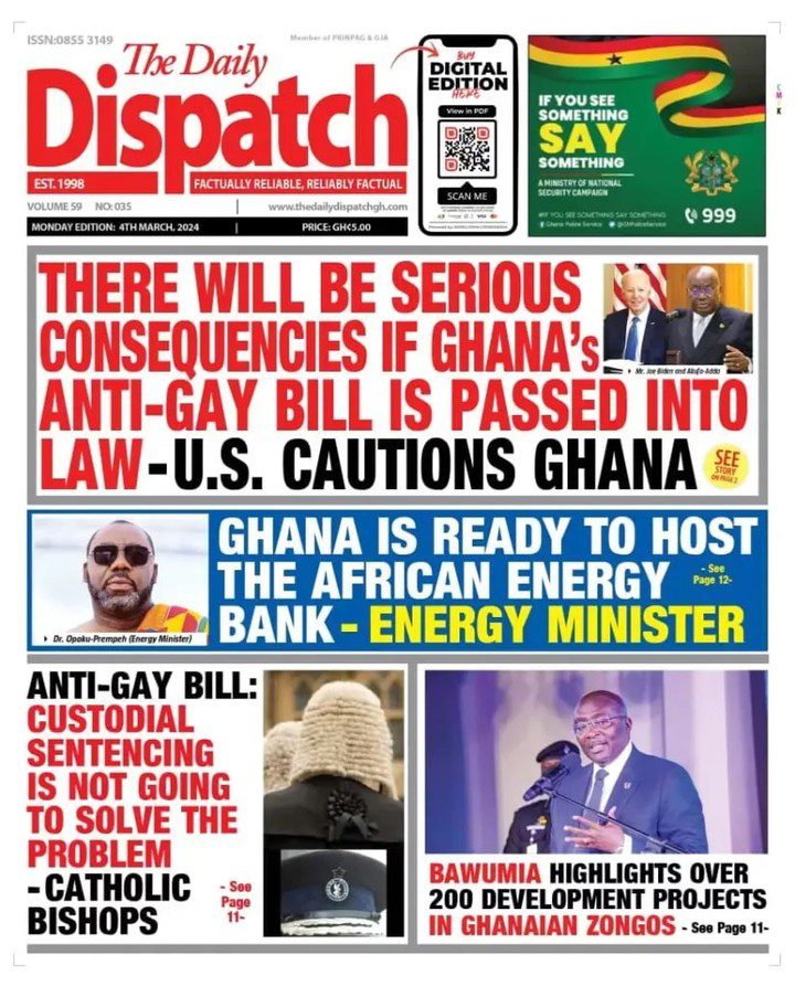 Daily Dispatch Newspaper - March 4, 2024