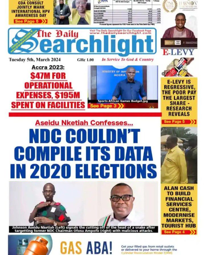 Daily Searchlight Newspaper - March 5, 2024