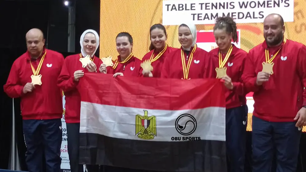 Egypt dominates African table tennis at 13th African Games