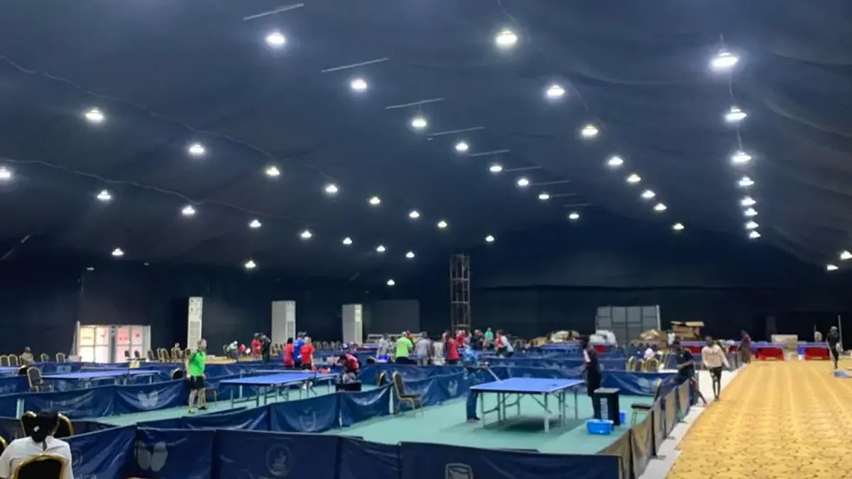 Egyptians lead after day one of Africa Games table tennis