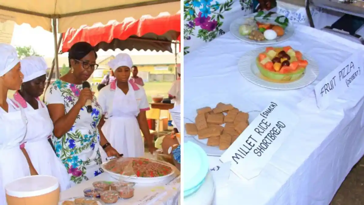 Ejisu Sec Tech students unveil new local recipes