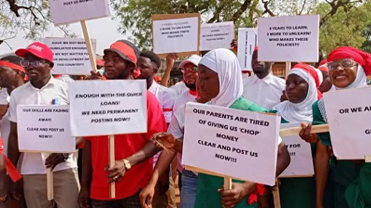 Graduate Unemployed Nurses and Midwives Association threatens intensified protest over delayed postings