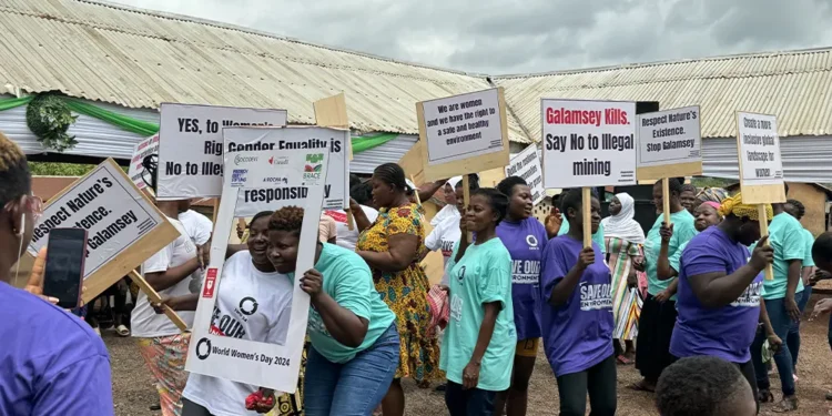 Illegal mining activities threaten women and families in Akorabuokrom
