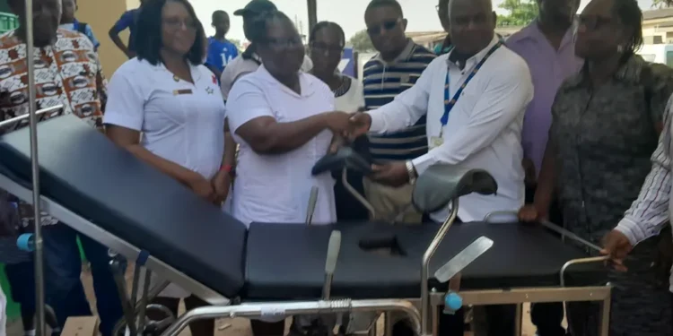 Ledzokuku MP donates medical equipment to Teshie Community Clinic 