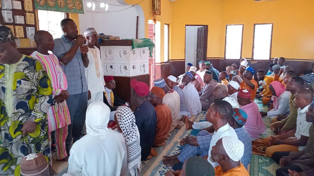 Muslim community prays for peace and unity in Nkwanta amid ethnic clashes