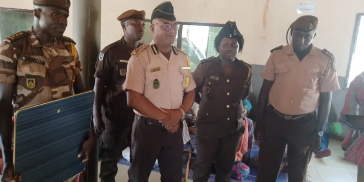 Tamale Central Prison management pays courtesy call on Sagnar-Naa