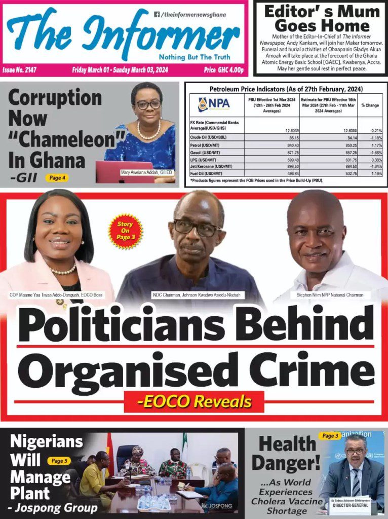 The Informer Newspaper - March 1, 2024