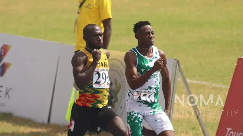 Two Ghanaian athletes qualify for men's 100m finals at 13th African Games