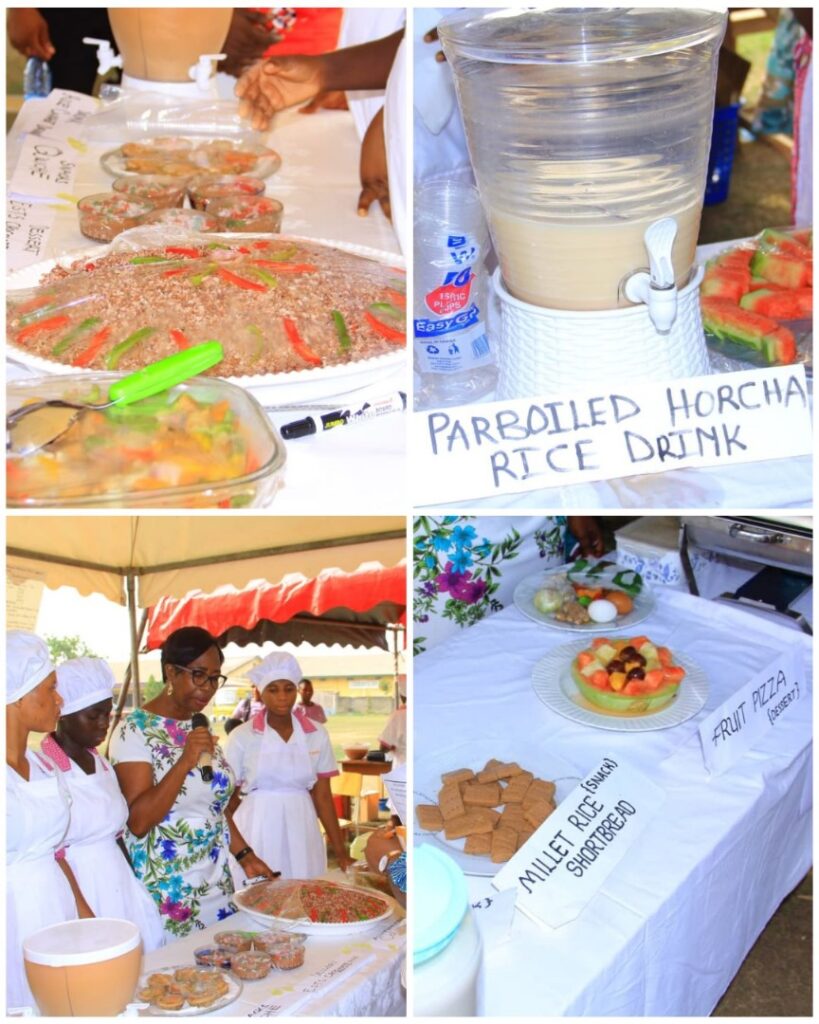 Ejisu Sec Tech School Showcase Creative Local Dishes