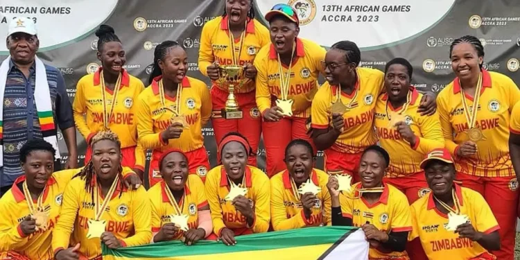 Zimbabwe's Lady Chevrons clinch gold at 13th Africa Games
