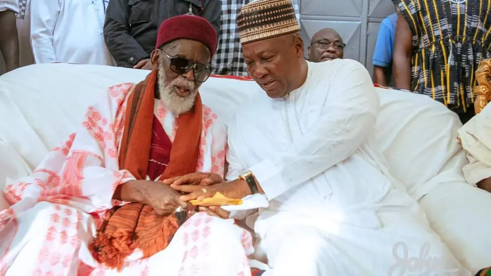 Former President John Dramani Mahama extends birthday wishes to National Chief Imam