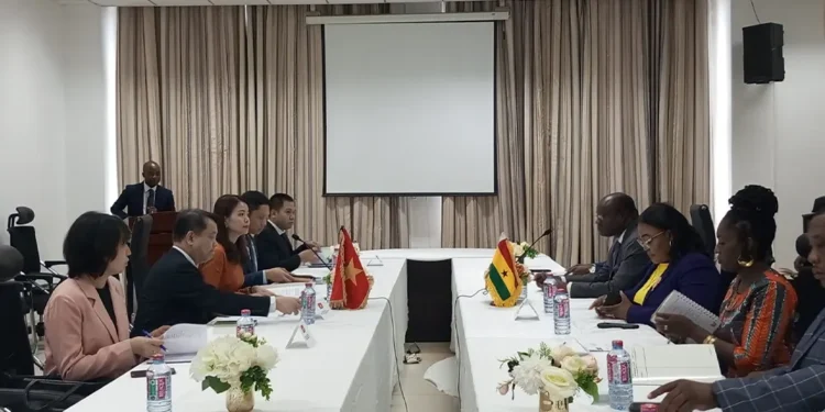 Ghana and Vietnam discuss bilateral cooperation
