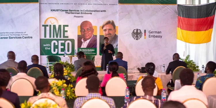 KNUST career services centre and German embassy host Time with the CEOs seminar