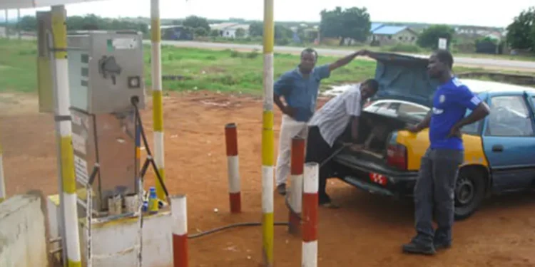 MP donates LPG to Bibiani township vehicle owners