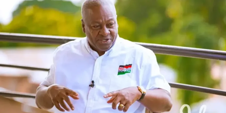 Mahama slams Akufo-Addo administration as biggest political scam ahead of 2024 elections