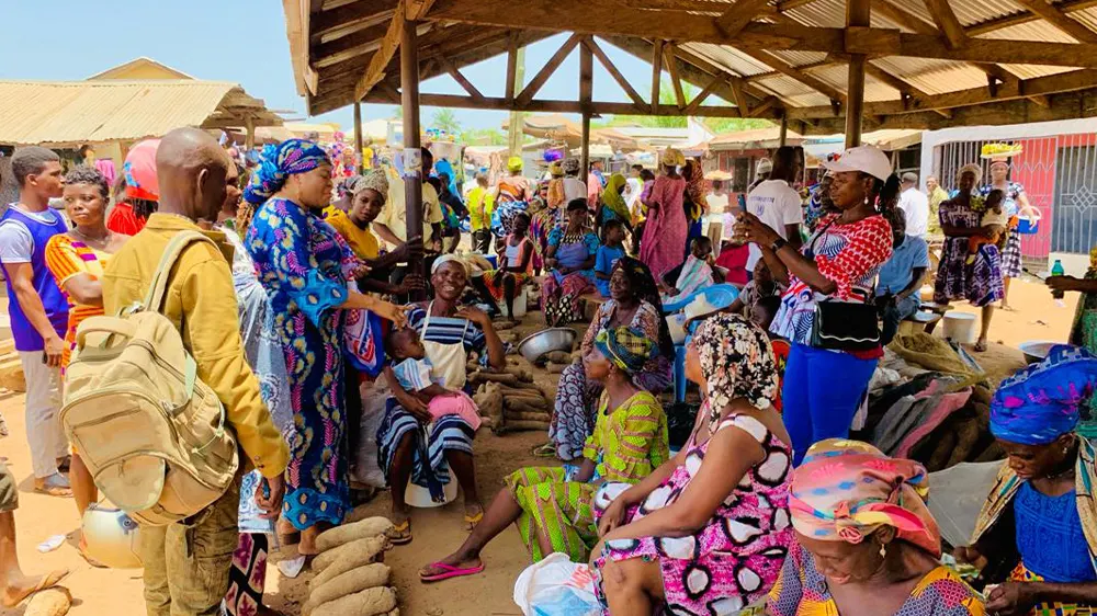 Market women in Nkwanta South Municipality pledge support to NPP Parliamentary Candidate