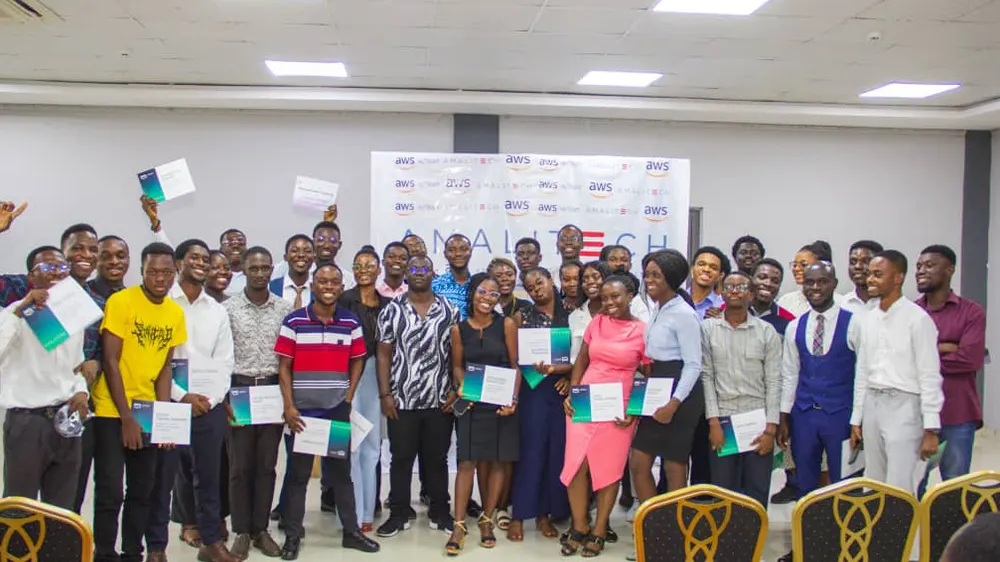 Over 100 students graduate from AWS and AmaliTech Cloud Computing program