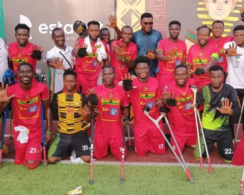 Black Challenge of Ghana dominates in African Amputee Football Competition