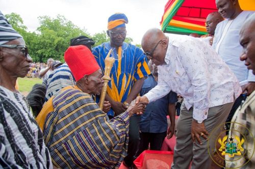 Chiefs standing to greet president not intended to undermine dignity of traditional leaders - Chieftaincy Ministry