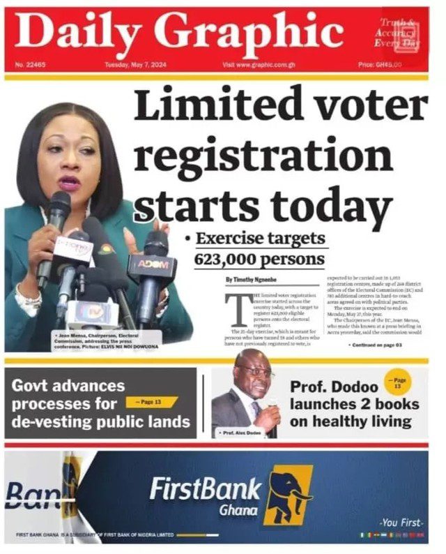 Daily Graphic Newspaper - May 7, 2024