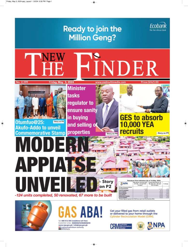 New Finder Newspaper - May 3, 2024