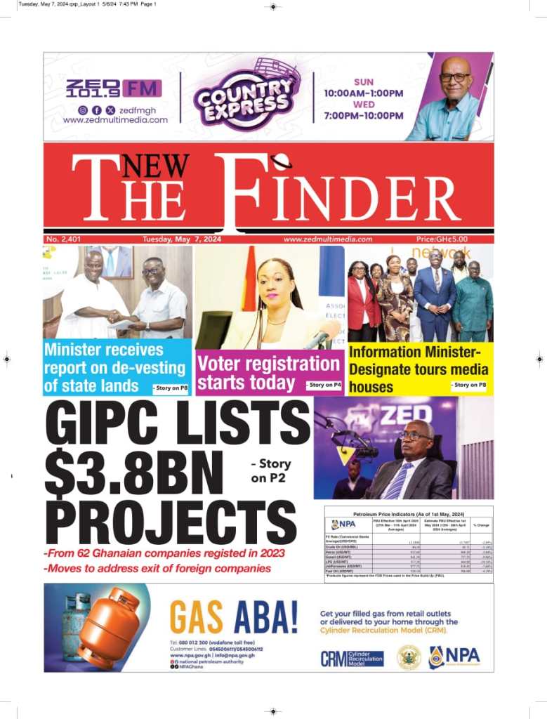 New Finder Newspaper - May 7, 2024