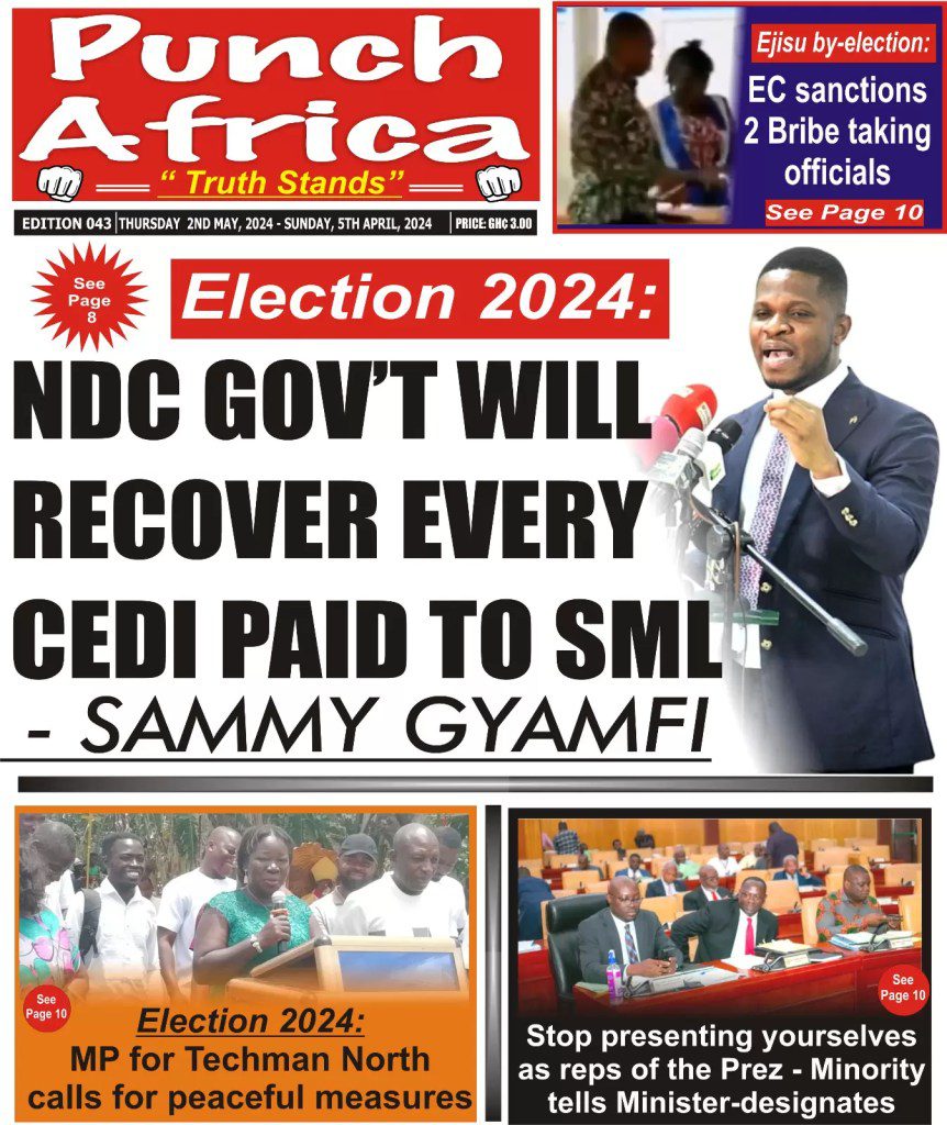Punch Africa Newspaper - May 2, 2024