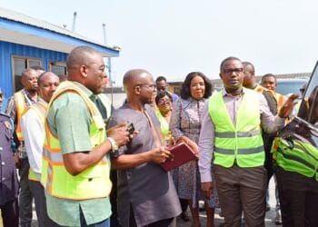 Energy Minister inspects 2,500 uncleared ECG containers at Tema Port