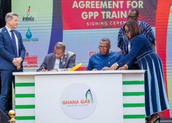 Ghana Gas had signed a deal for the Train Two Gas Processing Plant