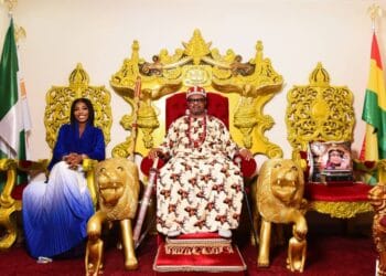Igbo King in Ghana