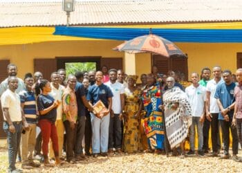 ECOM Ghana renovates Brodekwano Methodist Basic School and donates over 1,500 learning materials to boost rural education