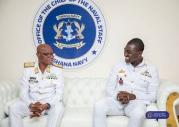 ISIPSK Sankofa project partners call on Ghana Navy Chief to strengthen collaboration on sustainable fisheries practices