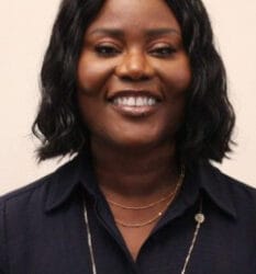 Hon. Dorcas Toffey is the Member of Parliament for Jomoro