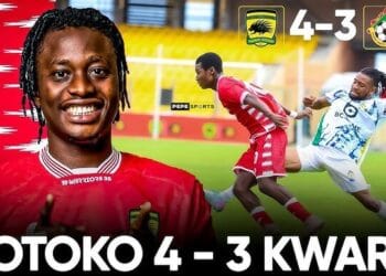 Asante Kotoko edge Kwara United 4-3 in CAF Confederations Cup thriller at Accra Sports Stadium