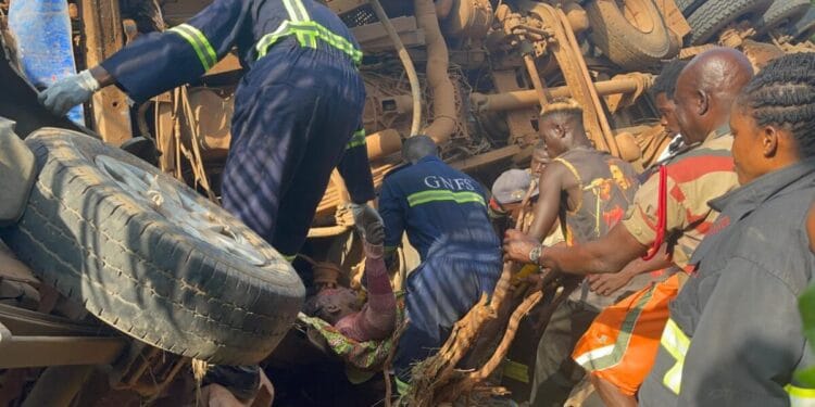 Five killed, 12 injured in Wakrom accident on Cape Coast–Accra Highway