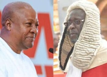 President Mahama forwards Justice Paul Baffoe-Bonnie to council of state for consideration as chief justice