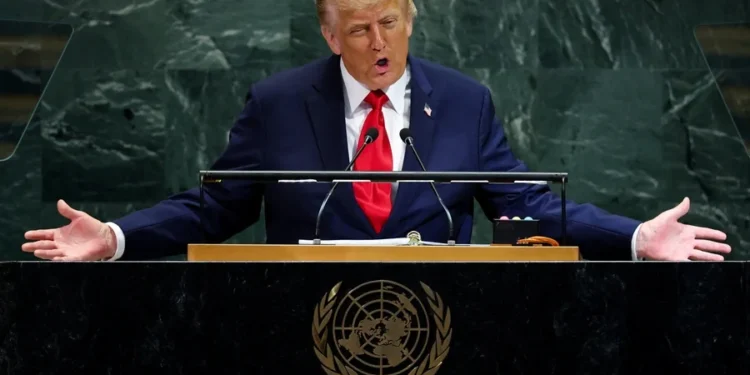 Trump alleges “triple sabotage” during UN speech