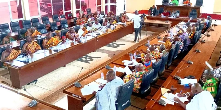 Volta chiefs receive training to strengthen customary justice, reduce disputes