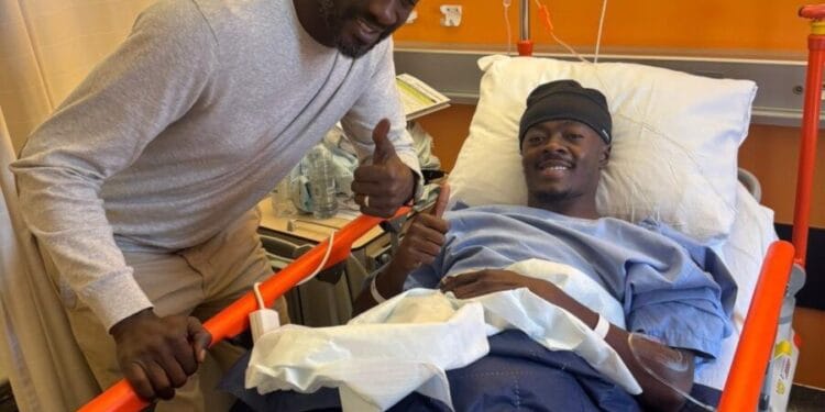 Black Stars coach Otto Addo visits injured Tariq Lamptey in Italy as Ghana names 24-man squad for 2026 World Cup qualifiers