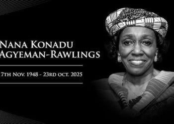 First Lady Nana Konadu Agyeman-Rawlings