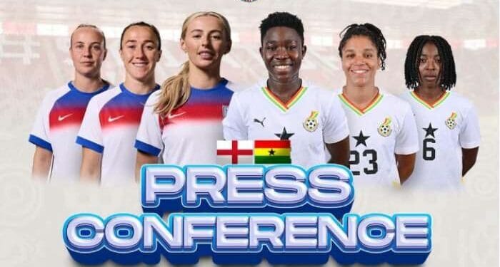 GFA to hold press conference ahead of Black Queens’ international friendly with England’s Lionesses]
