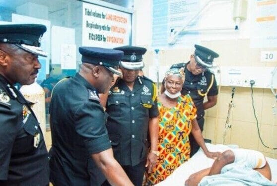 IGP visits injured officer at KATH after Sampa clashes