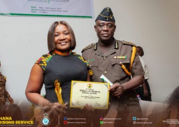 Mrs Patience Baffoe-Bonnie urges public support for new Ghana Prisons Service sustainability initiative at Ghana Women Awards 2025