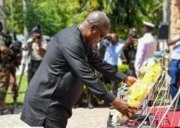 Eastern Regional Coordinating Council and security agencies mark 80th Remembrance Day with solemn parade at Jackson Park, Koforidua