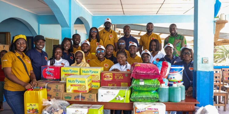 Fire Service Ladies Association Tarkwa chapter donates items worth GH¢3,000 to Angels of Hope Orphanage