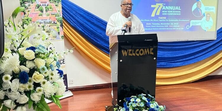 Goosie Tanoh launches 77th Annual New Year School and Conference, urging national collaboration for Ghana’s sustainable development
